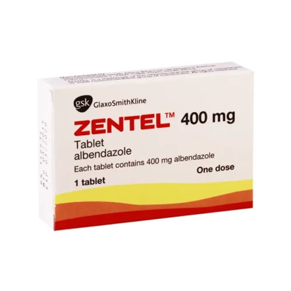 Zentel 400mg - Albendazole 400mg